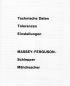 Preview: Technische Daten MF Landtechnik