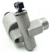 Kraftstoffhahn mit Handpumpe