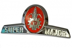 Hauben Emblem farbig, vorne