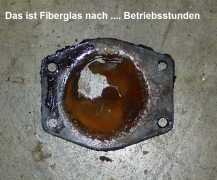 Preview: Dichtplatte für Wasserpumpe - Fiberglas