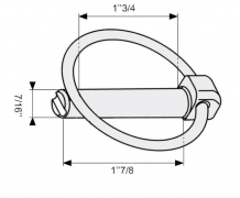 Preview: Sicherungssplint 7/16" = 11mm - 10er Pack