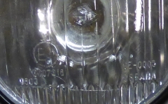 Preview: Scheinwerfer mit Prüfzeichen Ø 110mm - Satz = 2 Stück - stehend