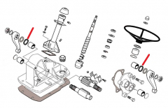 Dichtring Lenkgetriebe - paar