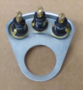 Preview: Blinker- Kontrollleuchten - 3 im Blech