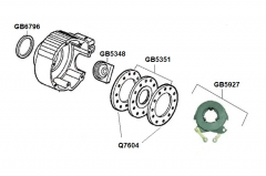 Preview: Bremsbelag Satz Bremsscheibe