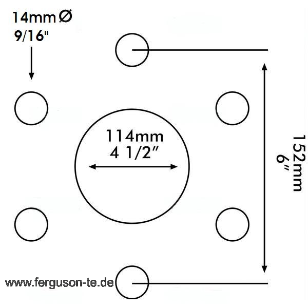 Felge 3 x 19" - Asphaltschneider