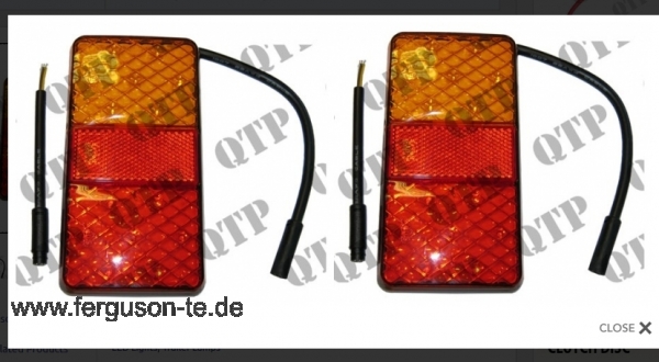 Rueckleuchten LED , Satz