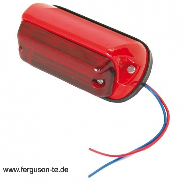 Rückleuchte MF, einfarbig Rot