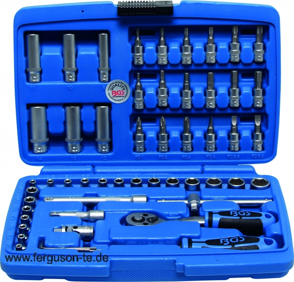 Ratschenkasten 1/4" Sechskanntprofil