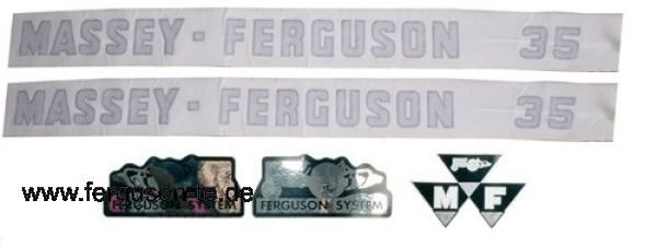 Aufklebersatz MF 35 /2