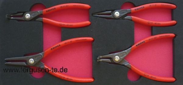 Wellenring / Seegerring Zangen Einlage Knipex