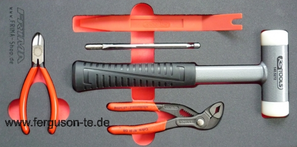 Schonhammer und Knipex Zangen