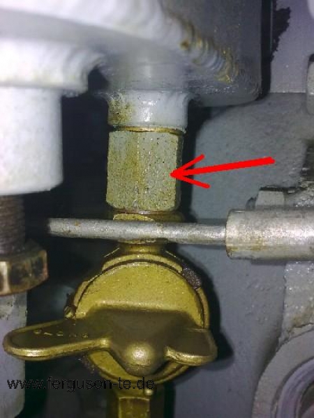 Gewindereduzierung vom TEF Tank