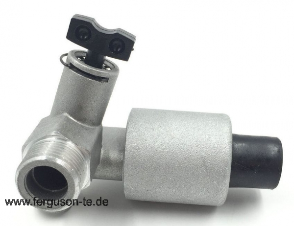 Kraftstoffhahn mit Handpumpe
