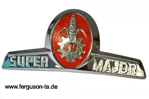 Hauben Emblem farbig, vorne