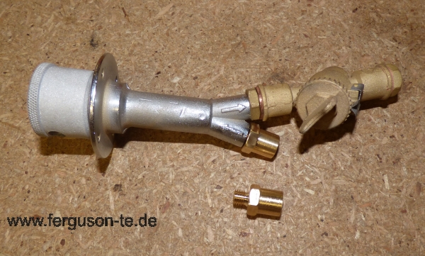 Gewindereduzierung Ki-Gas Pumpe zur Leitung