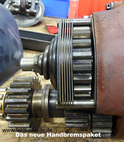 Handbremsscheiben - komplettsatz