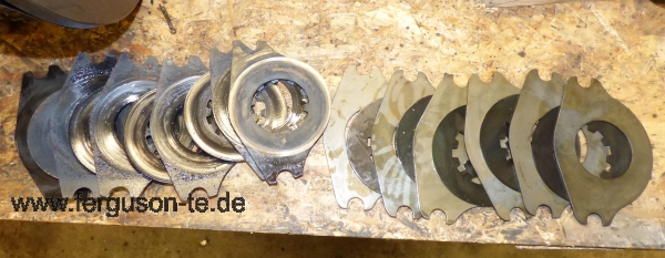 Handbremsscheiben - komplettsatz