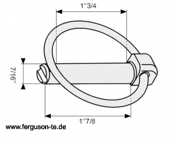 Sicherungssplint 7/16" = 11mm - 10er Pack