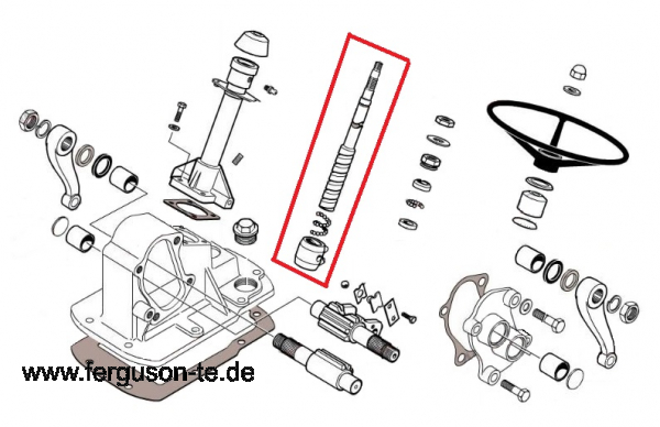 Lenkwelle 537mm