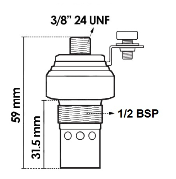 Flamm-Glühkerze FE35