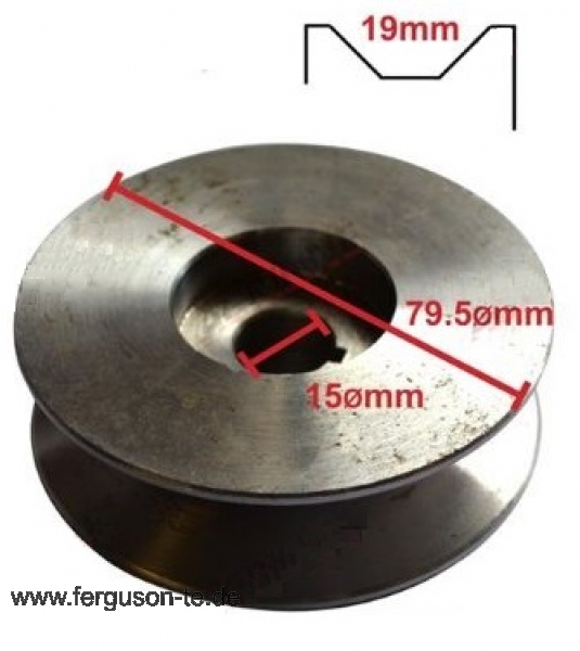 Riemenscheibe Lichtmaschine