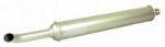 Schalldämpfer horitontal silber